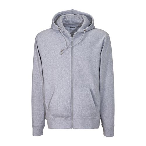 100% regenerated fabric unisex hooded sweatshirt