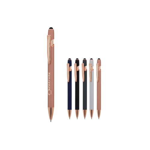 Ballpen Paris Deluxe Metal Rubberised Ballpen Paris Deluxe Metal Rubberised