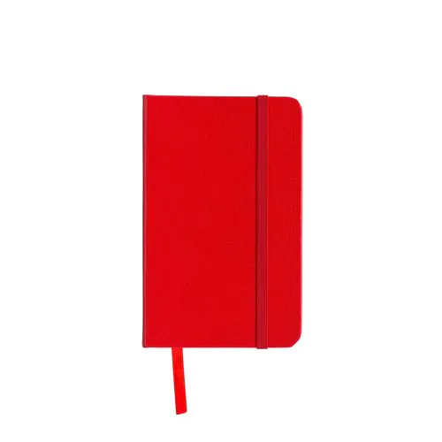 Bloc notes avec elastique et pages neutres