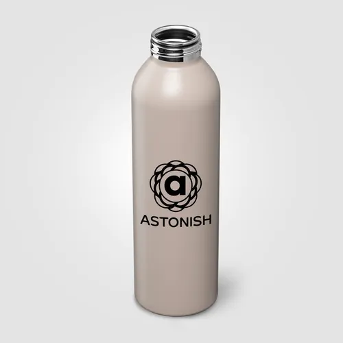 Gourde Eden en aluminium avec couvercle en bambou – 590 ml