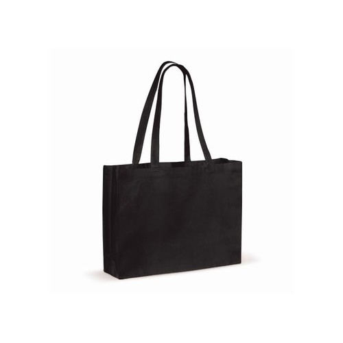 Recycled cotton bag with gusset 140g/m² 49x14x37cm