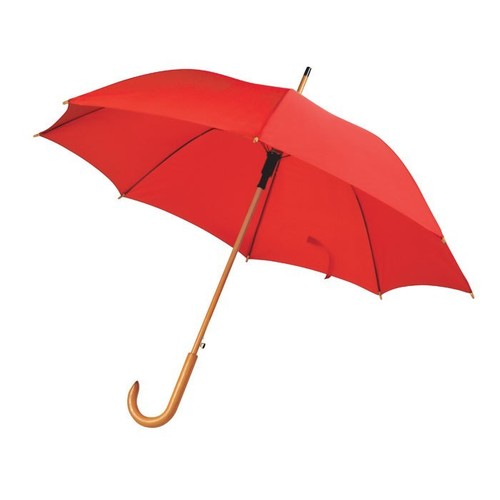 UMBRELLA RED WOODEN HANDLE d=105 cm UMBRELLA RED WOODEN HANDLE d=105 cm