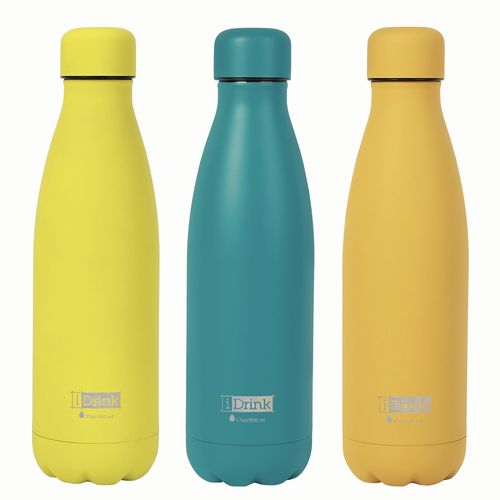 500ml Stainless Steel Water Bottle i-Drink 500ml Stainless Steel Water Bottle i-Drink