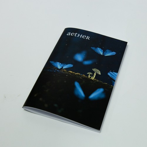 A5 BLOCK SEWED FROM CUSTOMIZABLE RECYCLED PAPER