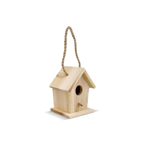 Small birdhouse made of FSC wood