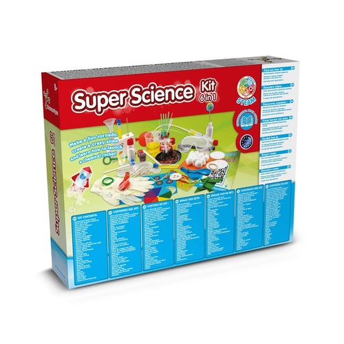 6 in 1 Super Science Kit I. Educatief spel voor kinderen