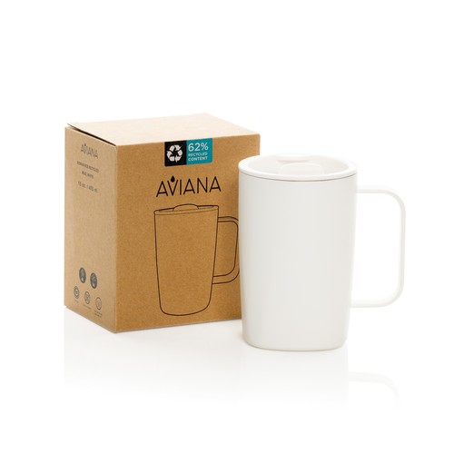 Aviana™ Rowan RCS Recycled Mug 450 ML Aviana™ Rowan RCS Recycled Mug 450 ML
