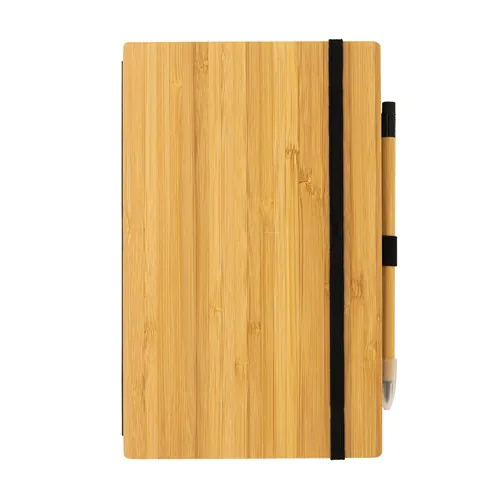 Bamboo notebook and infinity pencil set Bamboo notebook and infinity pencil set