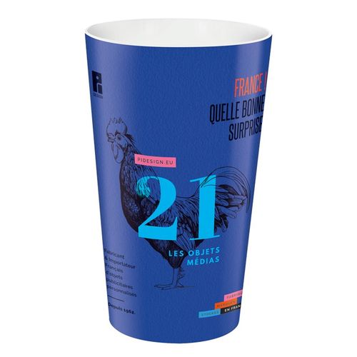60 Cl stackable plastic cup Inmold