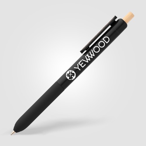 Stylo à clip sensoriel en plastique recyclé Echo Stylo à clip sensoriel en plastique recyclé Echo