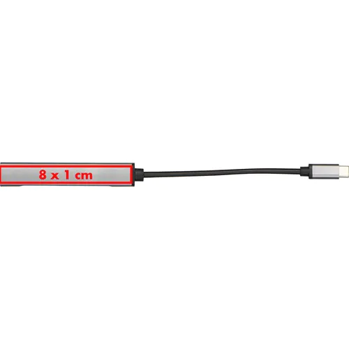 Hub USB en aluminium recyclé