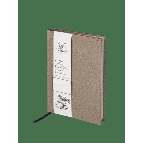 Cahier de thé recyclé