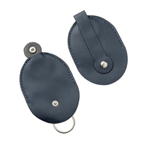 BLUE LEATHER BELT KEYCHAIN BLUE LEATHER BELT KEYCHAIN