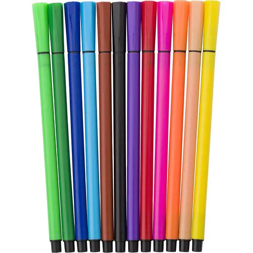 12 water-based felt tip pens Evan 12 water-based felt tip pens Evan