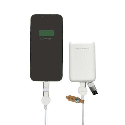 Oakland 1.2meter RCS rplastic 6-in-1 fast charging 45W kabel Oakland 1.2meter RCS rplastic 6-in-1 fast charging 45W kabel