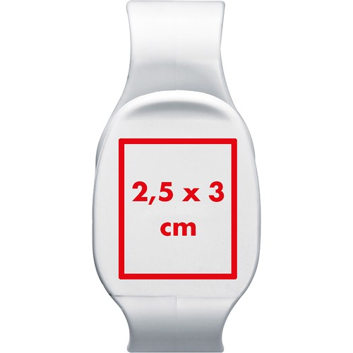 Bag holder for trolleys