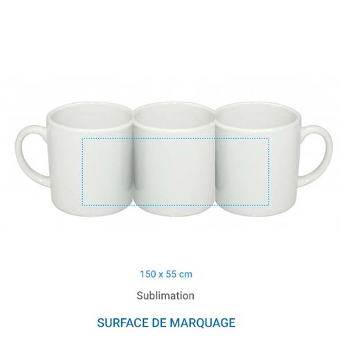 Mug BUDGET S blanc - 210 ml Mug BUDGET S blanc - 210 ml