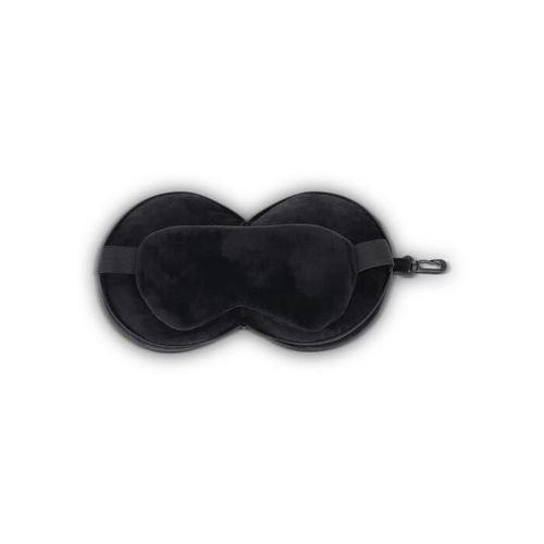 Almohada con antifaz de viaje y funda con cremallera Almohada con antifaz de viaje y funda con cremallera