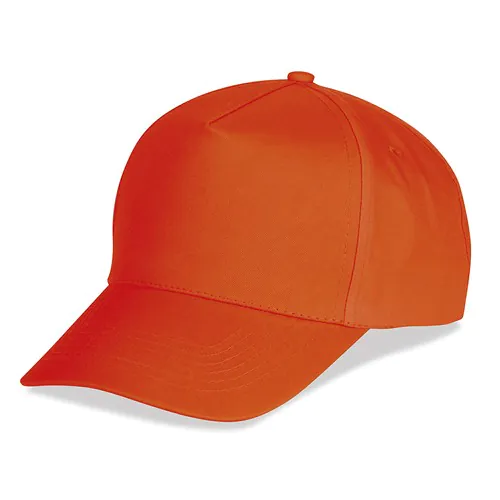 5 PANELS GOLF CAP FLUORESCENT COLORS IN 100% POLYESTER