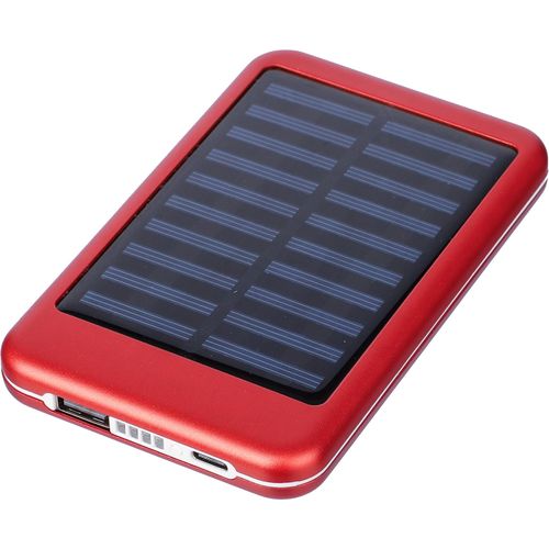 Aluminium solar power bank Tycho Aluminium solar power bank Tycho