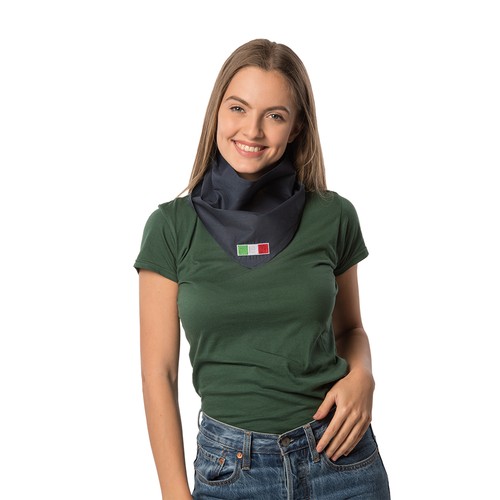 BANDANA AVEC DRAPEAU ITALIEN