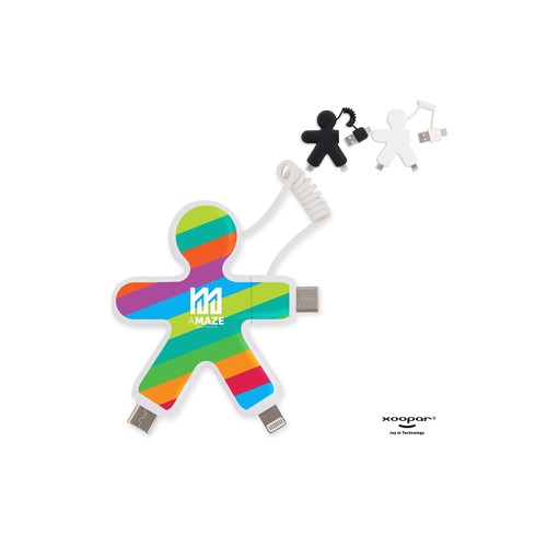 2064 | Xoopar Buddy Eco Charging Cable 2064 | Xoopar Buddy Eco Charging Cable