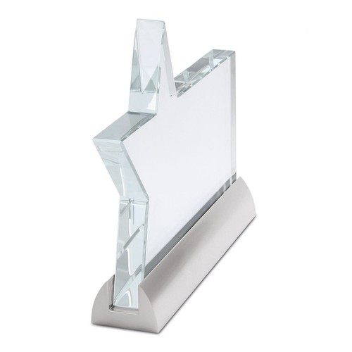 ÉTOILE RECTANGULAIRE AVEC BASE EN ALUMIN