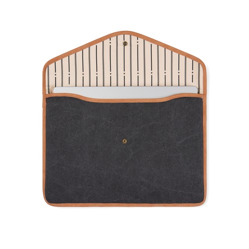 VINGA Bosler GRS recycled canvas 16" laptop sleeve VINGA Bosler GRS recycled canvas 16" laptop sleeve