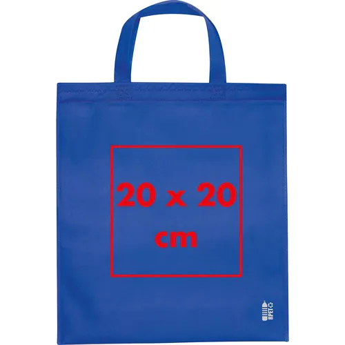 Shopping bag made of recycled non-woven Shopping bag made of recycled non-woven