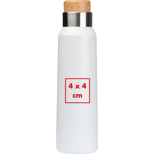 Thermos flask with wooden cap 500 ml Thermos flask with wooden cap 500 ml