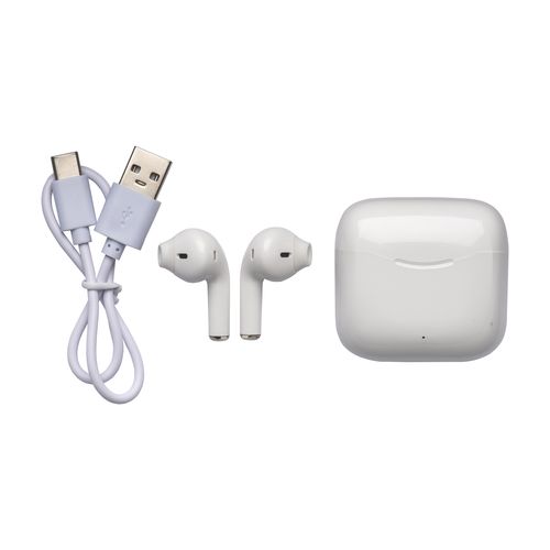 Auricolari bluetooth V. 5.0 con box di ricarica