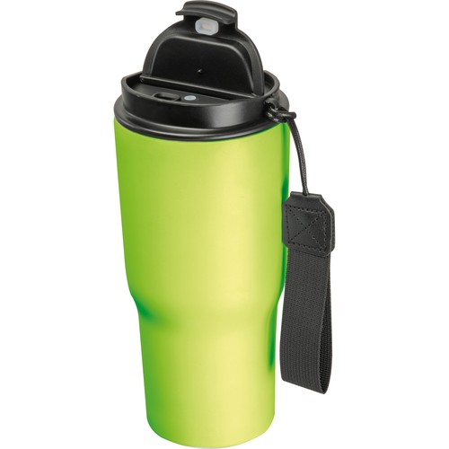 Dubbelwandige drinkbeker van rvs, 550 ml Dubbelwandige drinkbeker van rvs, 550 ml