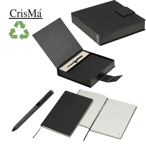 Zestaw notes A5 i długopis CrisMa
