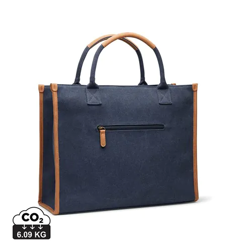 VINGA Bosler RCS recycled canvas office tote VINGA Bosler RCS recycled canvas office tote