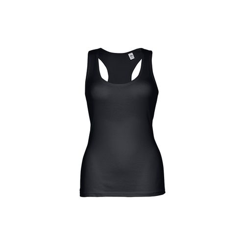 THC TIRANA. T-shirt da donna senza maniche in cotone