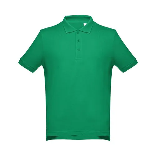 THC ADAM. Polo da uomo in cotone a maniche corte