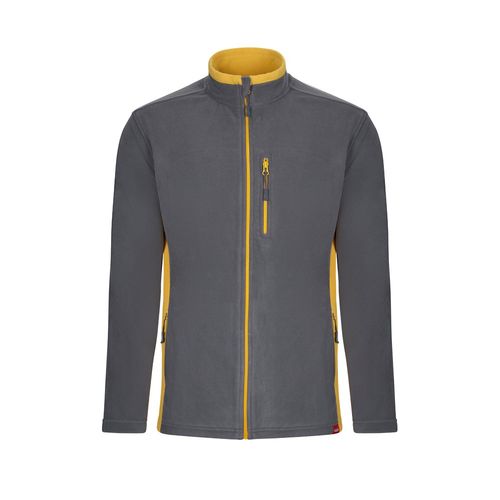 VL GERAS. Two-tone fleece jacket (220g/m²) in polyester (100%) VL GERAS. Two-tone fleece jacket (220g/m²) in polyester (100%)