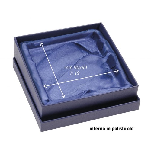 BLUE BOX BASE AND LID 125X125X30 BLUE BOX BASE AND LID 125X125X30