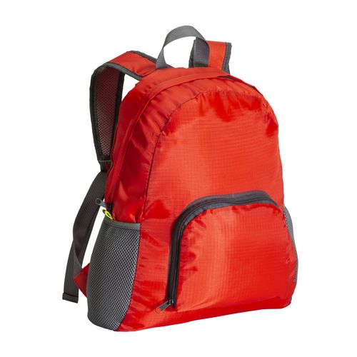 210D polyester ripstop foldable backpack, resealable in a pocket