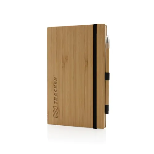 Bamboo notebook and infinity pencil set Bamboo notebook and infinity pencil set