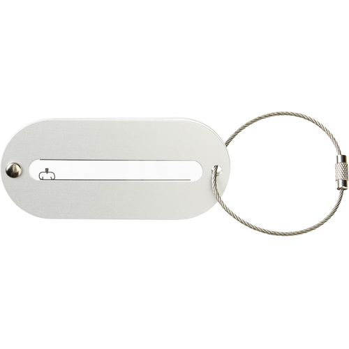Aluminium luggage tag Isa Aluminium luggage tag Isa