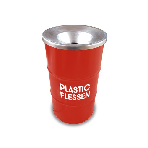 Barrel Bin Medium RAL with Flame Retardant Lid | 120 Liter Bin Barrel Bin Medium RAL with Flame Retardant Lid | 120 Liter Bin