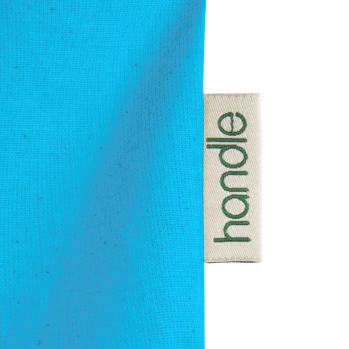 140 g/m2 organic cotton shopping bag, long handles 140 g/m2 organic cotton shopping bag, long handles