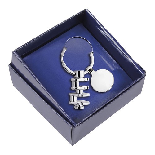 CRANKSHAFT KEYCHAIN WITH TOKEN CRANKSHAFT KEYCHAIN WITH TOKEN