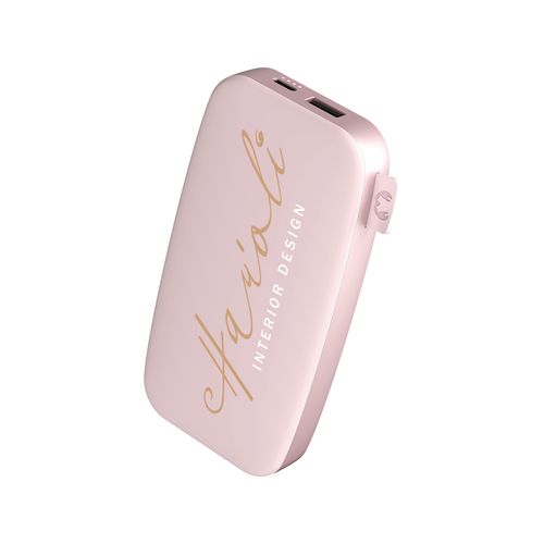 Fresh 'n Rebel Powerbank 12000 mAh USB-C Smokey Pink Fresh 'n Rebel Powerbank 12000 mAh USB-C Smokey Pink