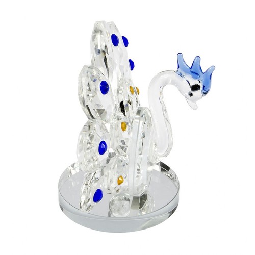 GLASS PEACOCK - NO BOX