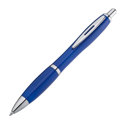 Plastic ball pen with metal clip Plastic ball pen with metal clip