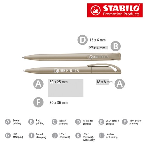 STABILO bright ballpoint pen STABILO bright ballpoint pen