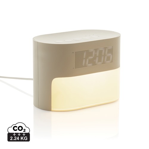 LumaRise RCS reycled plastic white noise alarm clock LumaRise RCS reycled plastic white noise alarm clock