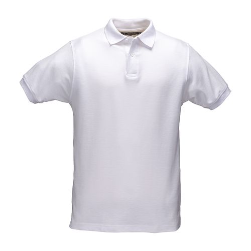 100% piqué cotton (180 g/m2) short-sleeved polo shirt with two-button collar 100% piqué cotton (180 g/m2) short-sleeved polo shirt with two-button collar